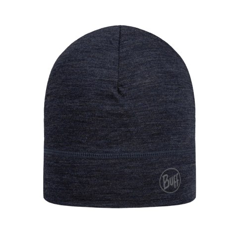 Czapka Buff Merino Lightweight Beanie - solid night blue BUFF