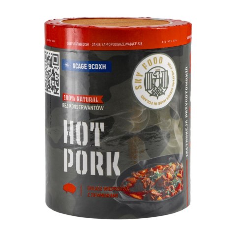 Danie samopodgrzewające SKYFOOD Gulasz wieprzowy z ziemniakami 400 g SKYFOOD