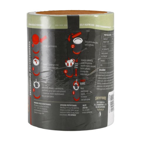 Danie samopodgrzewające SKYFOOD Wegański gulasz z ciecierzycy 400 g SKYFOOD