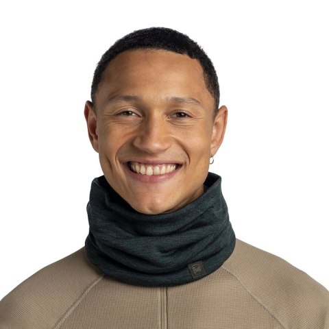 Komin Buff Heavyweight Merino Wool - solid forest BUFF