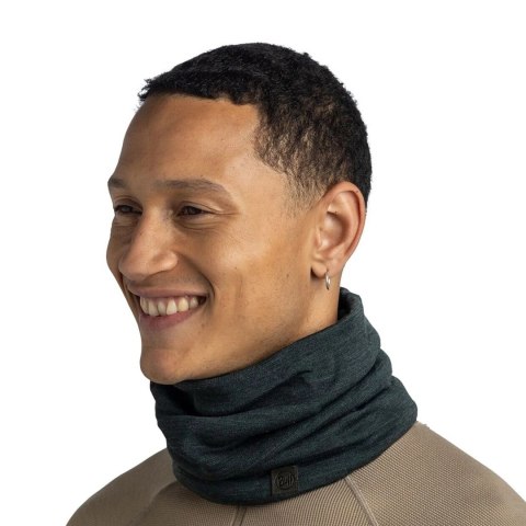 Komin Buff Heavyweight Merino Wool - solid forest BUFF