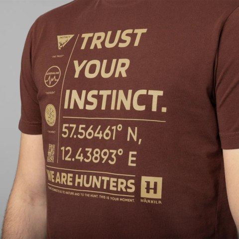 Koszulka Härkila Instinct Golden brown Härkila