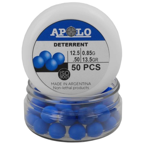 Kule polimerowe Apolo Deterrent Poly Light .50 cal, 0.85 g, 50 szt. Apolo
