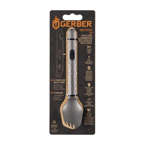 Multitool Gerber Devour Spork Titanium Gerber
