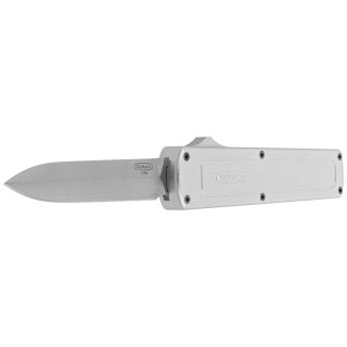 Nóż automatyczny Mikov Raptor Silver Aluminium, Satin 440C (V2411048) Mikov s.r.o.