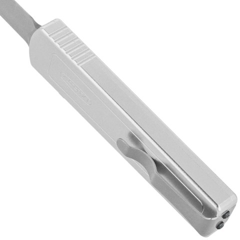 Nóż automatyczny Mikov Raptor Silver Aluminium, Satin 440C (V2411048) Mikov s.r.o.