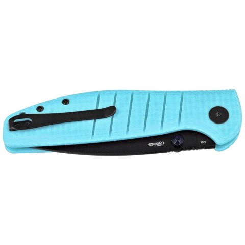 Nóż składany Bestechman Goodboy Blue G10, Grey DLC D2 by Keanu Alfaro (BMK04C) Bestechman by Bestech Knives