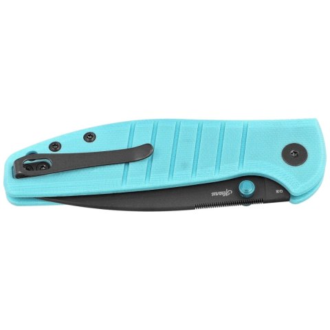 Nóż składany Bestechman Goodboy Jr. Blue G10, Grey PVD D2 by Keanu Alfaro (BMK10D) Bestechman by Bestech Knives