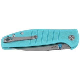 Nóż składany Bestechman Goodboy Jr. Light Blue G10, Satin/Stonewashed D2 by Keanu Alfaro (BMK10B) Bestechman by Bestech Knives