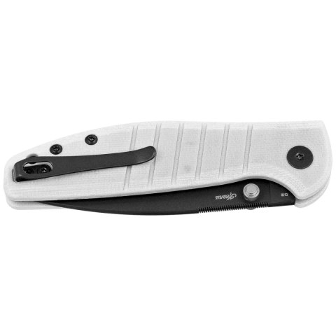 Nóż składany Bestechman Goodboy Jr. White G10, Black PVD D2 by Keanu Alfaro (BMK10I) Bestechman by Bestech Knives