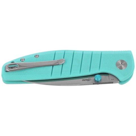 Nóż składany Bestechman Goodboy Tiffany Blue G10, Satin / Stonewashed D2 by Keanu Alfaro (BMK04B) Bestechman by Bestech Knives