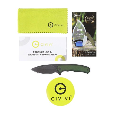 Nóż składany Civivi Faeger Ivory G10 C24031-DS1 Civivi