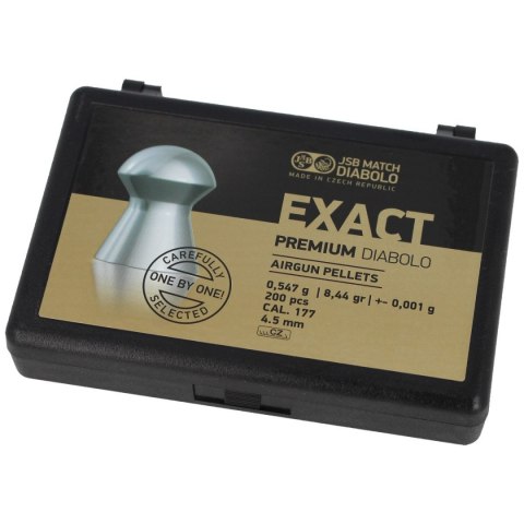 Śrut JSB Exact Premium 4.52 mm, 0.547 g, 200 szt. (10237-200) JSB