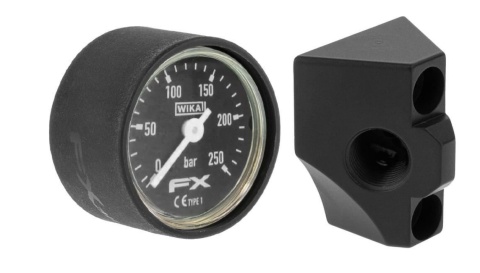 MONTAŻ KĄTOWY ZEGARA Angled Pressure Gauge Bracket FX Impact M3/M4/DRS incl. Gauge