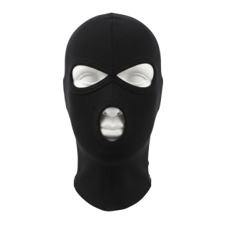 Kominiarka bawełniana MFH 3 otwory czarna MFH - Max Fuchs