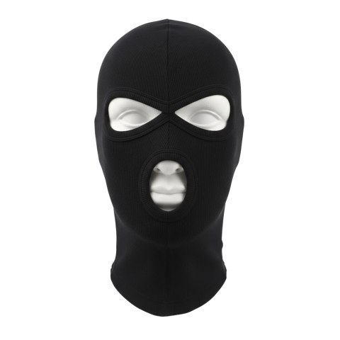 Kominiarka bawełniana MFH 3 otwory czarna MFH - Max Fuchs