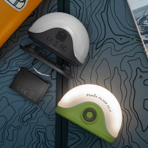Lampa kempingowa Fenix CL20R V2.0 czarna Fenix