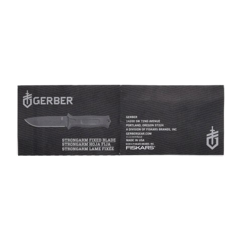Gerber Strongarm SE, Nóż Taktyczny, Czarny Gerber