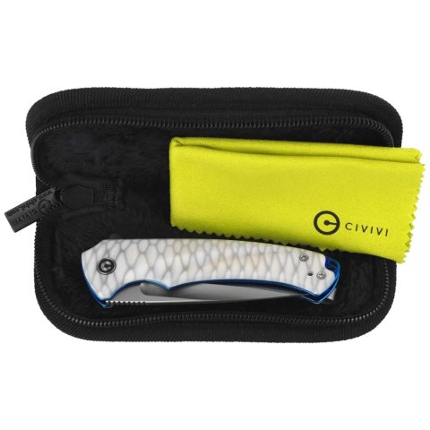 Nóż składany Civivi Voidflare Greyish White Resin, Satin 14C28N (C24040-2) Civivi by WE Knife