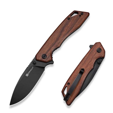 Nóż składany Sencut Stratex Guibourtia Wood, Black 9Cr18MoV (S25055-3) Sencut by We Knife