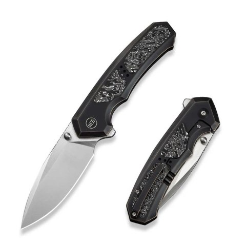 Nóż składany WeKnife Corwyn Bronze-Black Titanium/Aluminium Foil Carbon Fiber, Satin M390 (WE24088-3) WE Knife