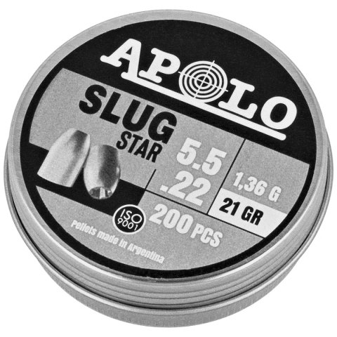 Śrut Apolo Slug Star 21 5.5 mm, 200 szt. 1.36g/21.0gr (19312) Apolo