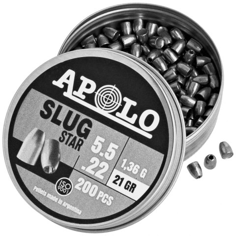 Śrut Apolo Slug Star 21 5.5 mm, 200 szt. 1.36g/21.0gr (19312) Apolo