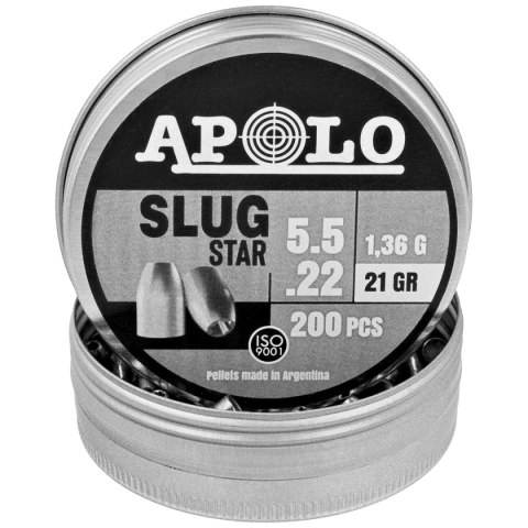 Śrut Apolo Slug Star 21 5.5 mm, 200 szt. 1.36g/21.0gr (19312) Apolo