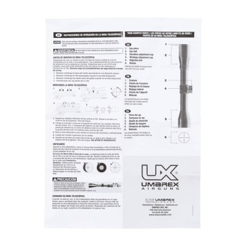 Wiatrówka UX Prymex Set 5,5 mm sprężynowa UX