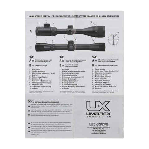 Wiatrówka UX Synergis Elite Kit 4,5 mm sprężynowa UX