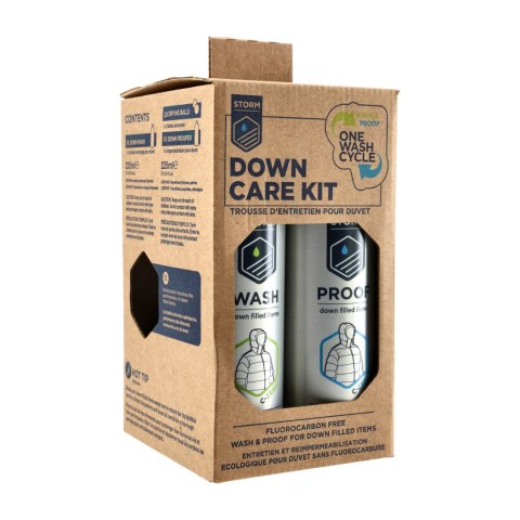 Zestaw do prania i impregnacji puchu Storm Down Care Kit 225 ml STORM