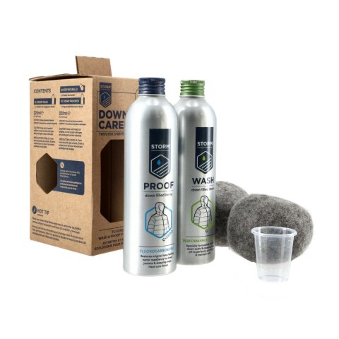 Zestaw do prania i impregnacji puchu Storm Down Care Kit 225 ml STORM