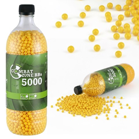 Kulki BB do ASG Combat Zone Basic 0,12 g 6 mm 5000 szt. zółte Combat Zone