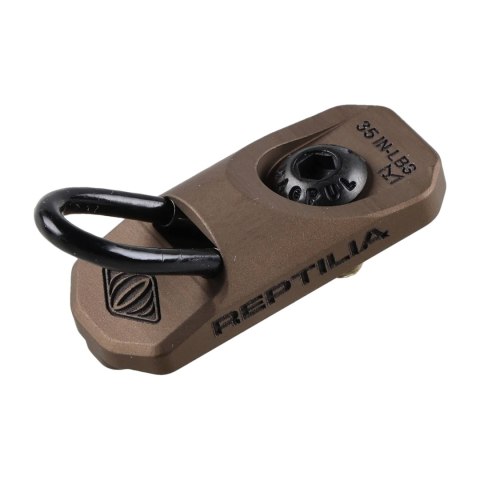 Montaż do zawieszenia taktycznego Reptilia Socket M-LOK Sling Loop Mount FDE 100-302 Reptilia