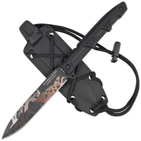 Nóż Extrema Ratio Requiem Evo Dark LE No 041/250 Black G10, Burnishing MagnaCut (04.1000.0475/MGC/BLK-BLK) Extrema Ratio