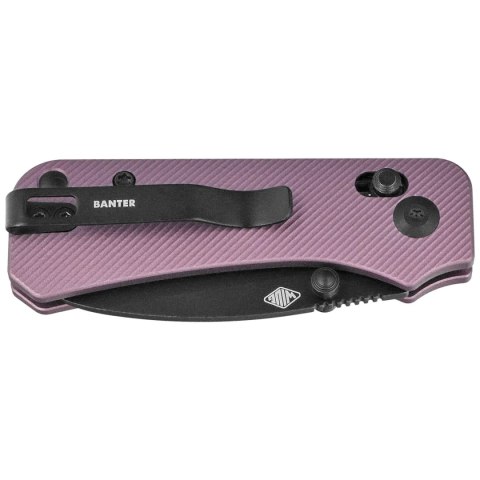 Nóż składany Civivi Baby Banter 2 Purple Aluminium, Black Stonewashed Nitro-V by Ben Petersen (C23074-2) Civivi by WE Knife