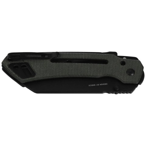 Nóż składany Civivi Buster FG Green Canvas Micarta, Black Stonewashed Nitro-V by Snecx Tan (C24052-3) Civivi by WE Knife