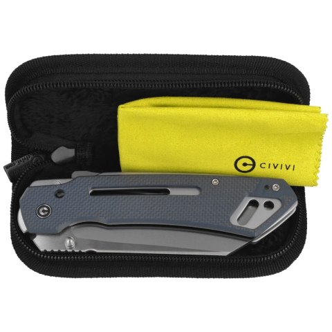 Nóż składany Civivi Buster FG Neutral Blue G10, Satin Nitro-V by Snecx Tan (C24052-2) Civivi by WE Knife