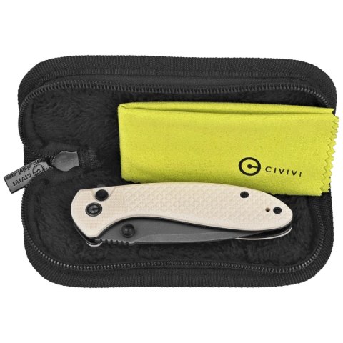 Nóż składany Civivi Faeger Ivory G10, Damascus (C24031-DS1) Civivi by WE Knife
