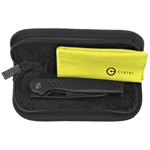 Nóż składany Civivi Guile Black G10, Black Stonewashed 14C28N by Shawn Ashmore (C24062B-1) Civivi by WE Knife