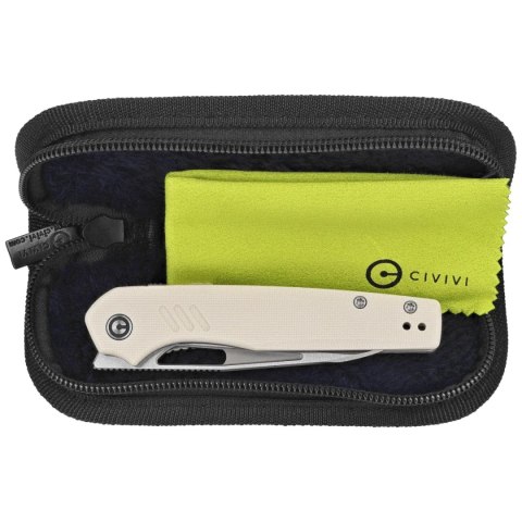 Nóż składany Civivi Guile Ivory G10, Satin 14C28N by Shawn Ashmore (C24062B-3) Civivi by WE Knife