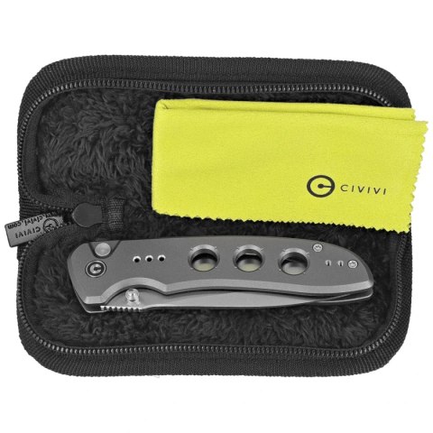 Nóż składany Civivi Hyperpulse Gray Aluminium, Satin 14C28N (C23087A-3) Civivi by WE Knife