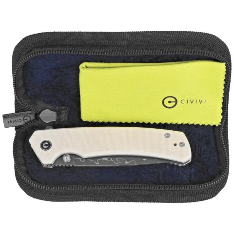 Nóż składany Civivi Merit Ivory G10, Damascus (C24012-DS1) Civivi by WE Knife