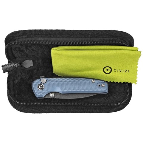 Nóż składany Civivi Mini Shakan Blue Aluminium, Damascus (C20052F-DS1) Civivi by WE Knife