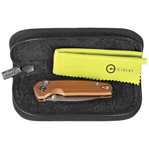 Nóż skladany Civivi Mini Shakan Coyote Brown Aluminium, Satin Nitro-V (C20052F-3) Civivi by WE Knife
