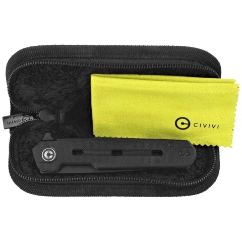 Nóż składany Civivi Navo Black G10, Black Stonewashed Nitro-V by Ostap Hel (C25015A-1) Civivi by WE Knife