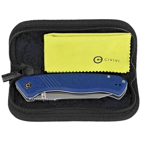 Nóż składany Civivi Placoid Blue Shredded G10, Satin 14C28N (C23079-2) Civivi by WE Knife