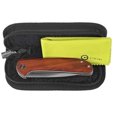 Nóż składany Civivi Primitrox Guibourtia Wood, Satin Nitro-V (C23005A-3) Civivi by WE Knife