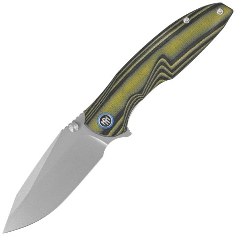 Nóż składany Remette RT-Cool Whale Black / Green G10, Ceramic Sandblasted 14C28N (RTCL-G1) Remette Knife