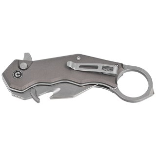 Nóż składany karambit Civivi Amaroq Gray Aluminium, Satin Nitro-V by Tony Sentmanat (C24018-1) Civivi by WE Knife